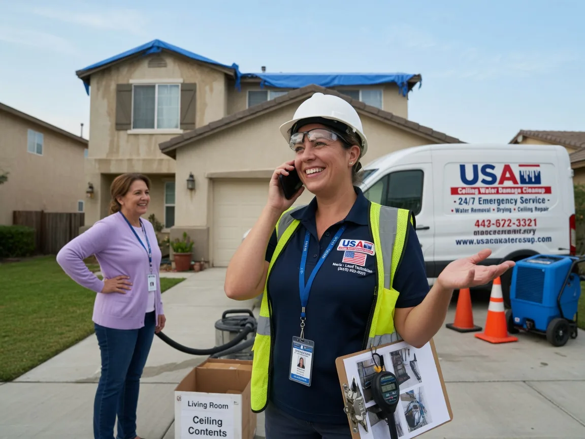 Ceiling Water Damage Restoration Cat Spring, TX FAQs